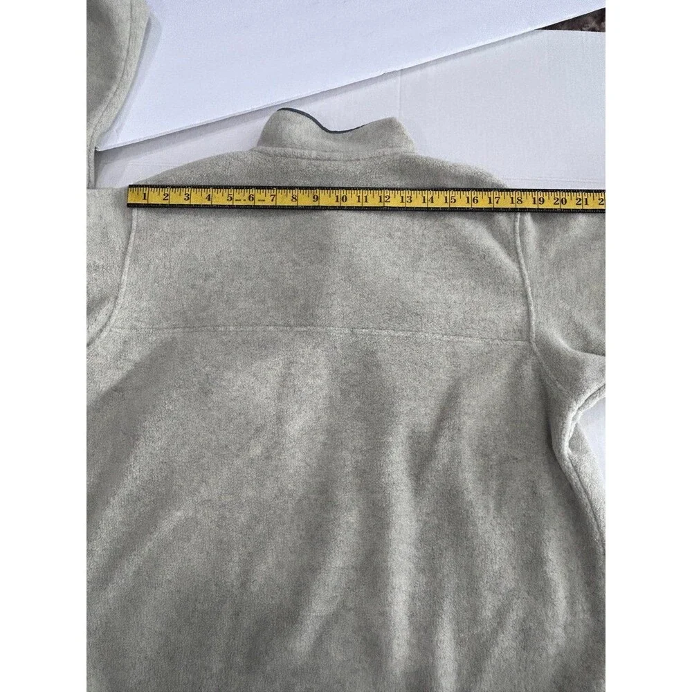 Patagonia Synchilla Snap-T Fleece Pullover Size XL Oatmeal Heather Pastel Salvia - Picture 11 of 12